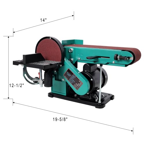 4" x 36" Belt Sander 6" Disc Polisher Grinder Y5518