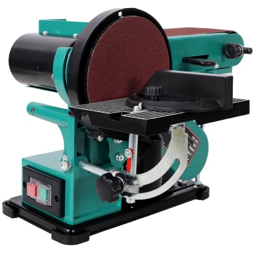 4" x 36" Belt Sander 6" Disc Polisher Grinder Y5518