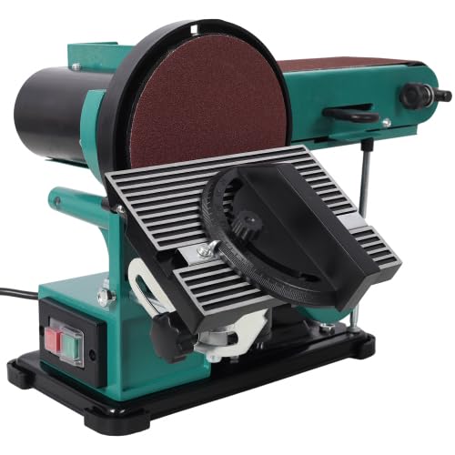 4" x 36" Belt Sander 6" Disc Polisher Grinder Y5518