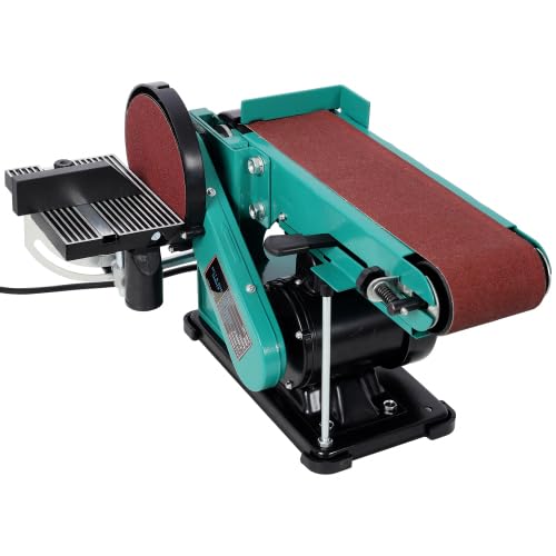 4" x 36" Belt Sander 6" Disc Polisher Grinder Y5518