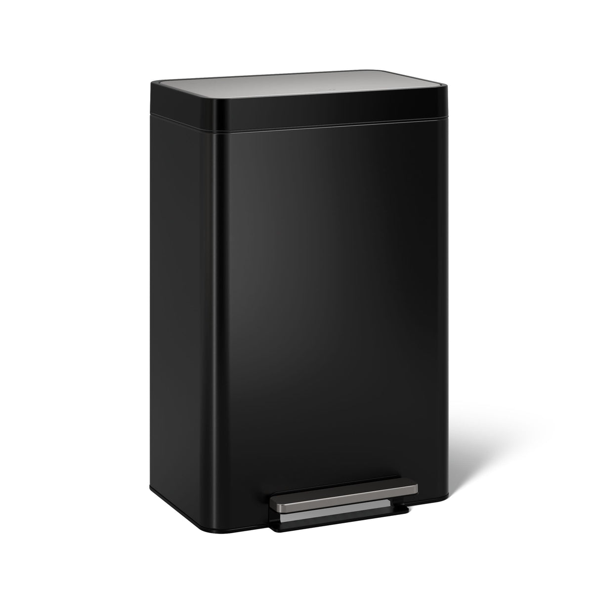 13-Gallon Stainless Steel Step Trash Can L13486
