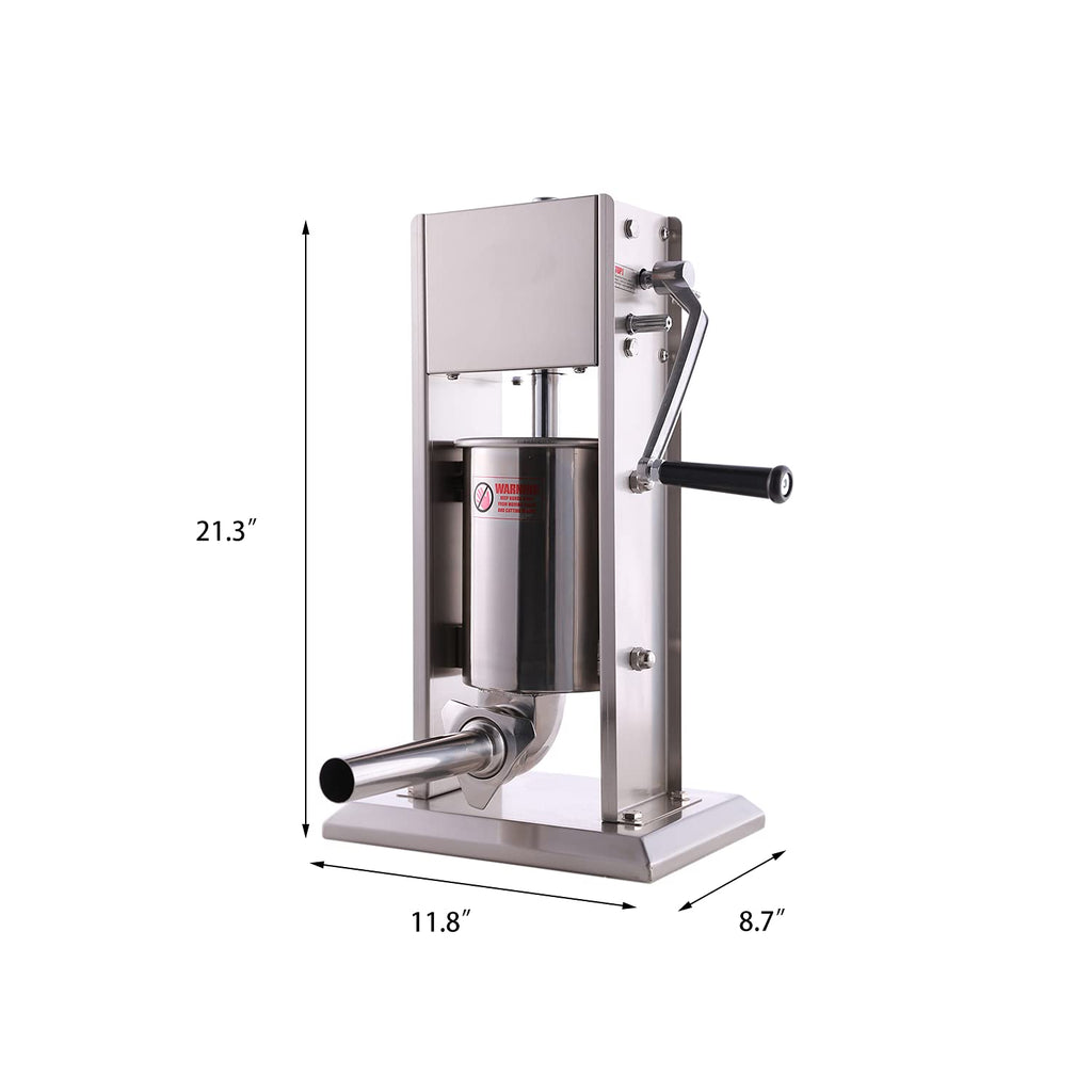 Stainless Steel Sausage Stuffer and Meat Mixer T506610