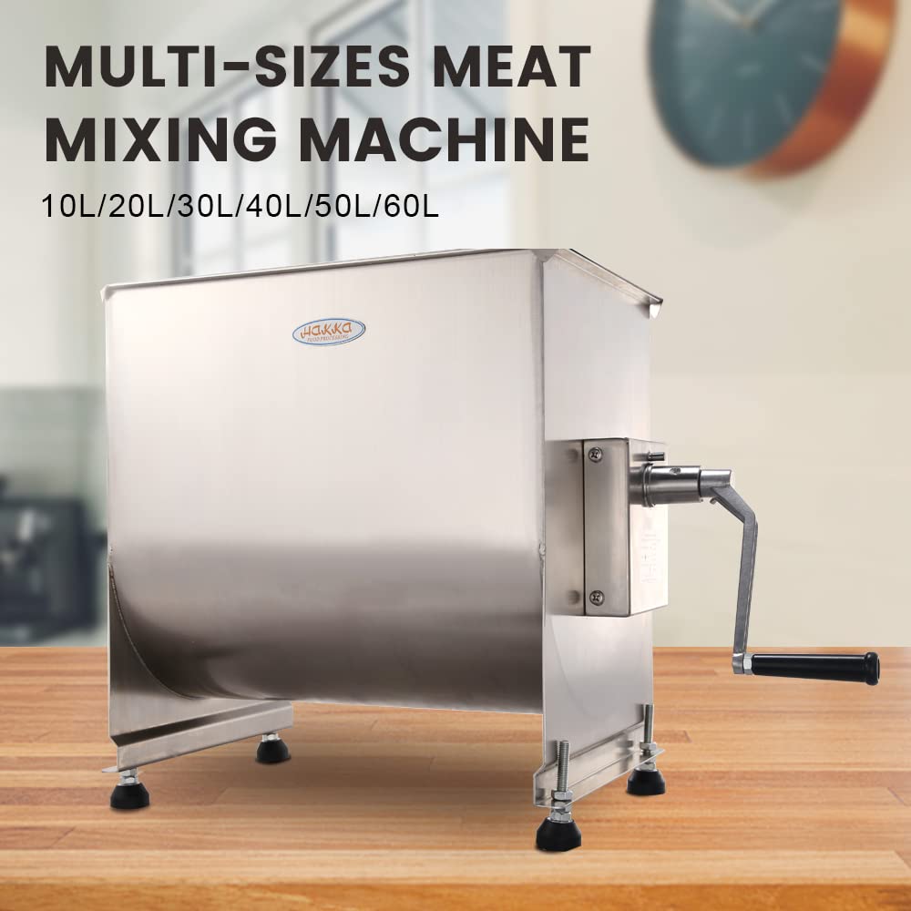 Stainless Steel Sausage Stuffer and Meat Mixer T506610