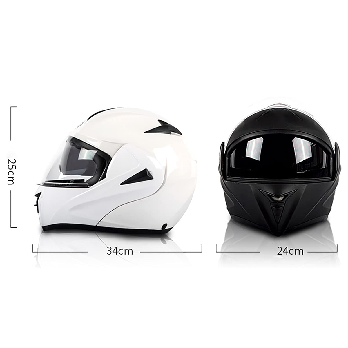 Bluetooth Modular Full Face Motorcycle Helmet DOT ECE E16631