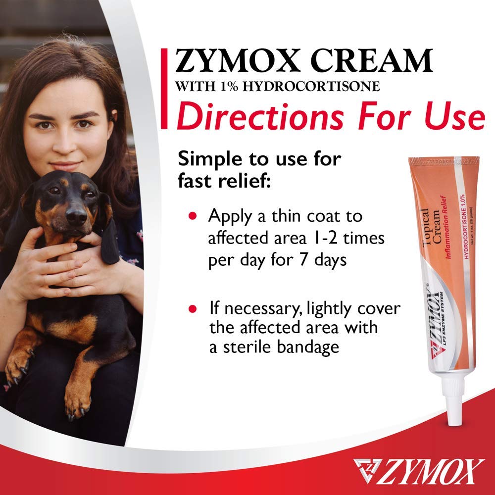 Veterinarian Strength Topical Cream with 1% Hydrocortisone 1oz T55269
