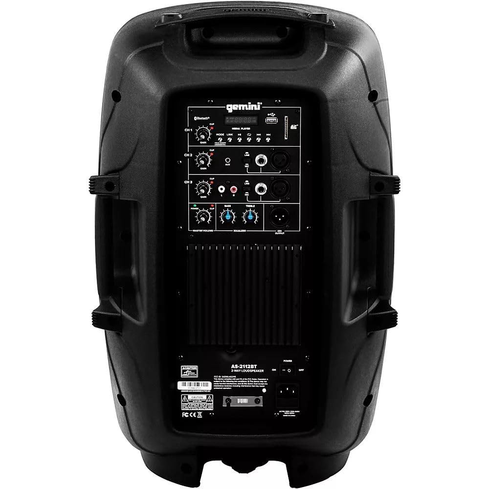 Powered PA Speakers System with Bluetooth K70716