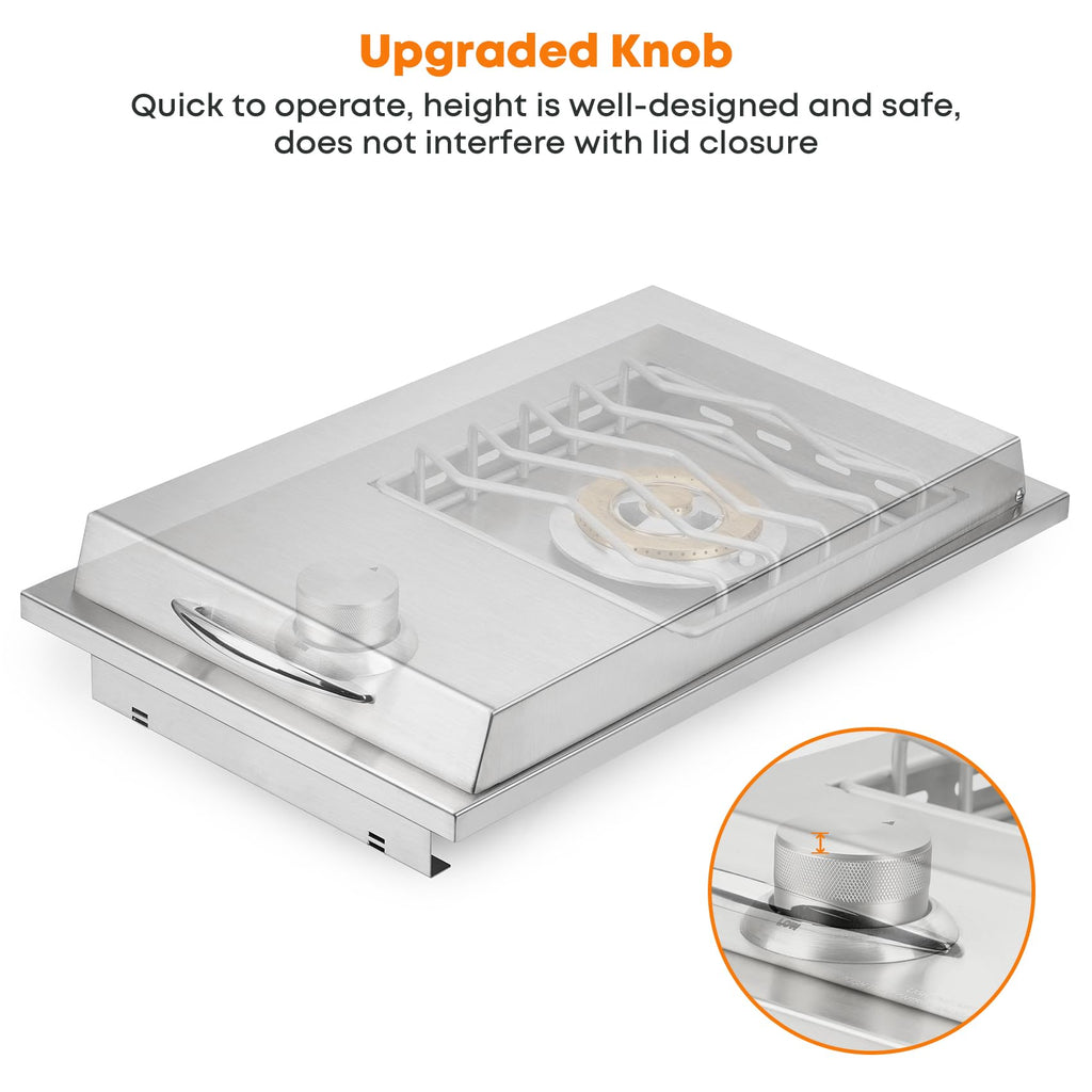 Built-In Single Side Burner U59734
