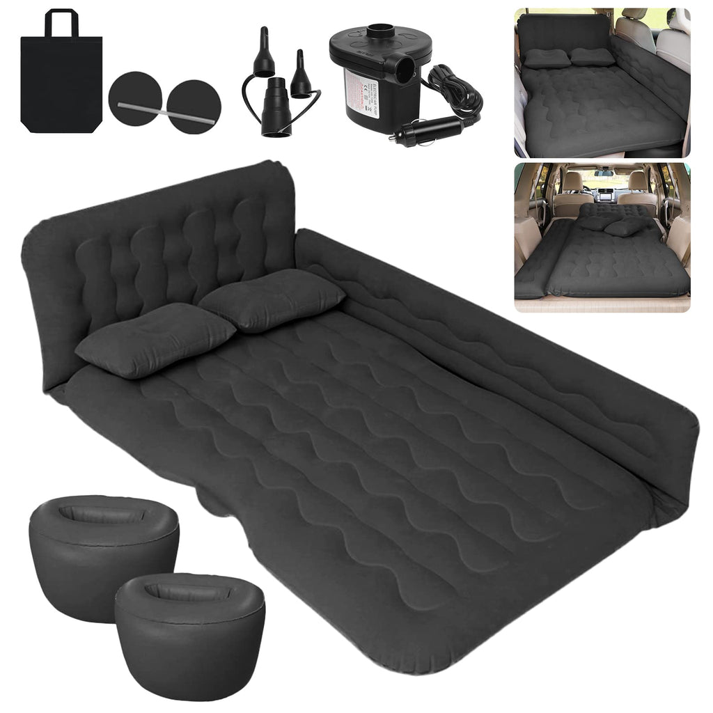 Black Car Air Mattress with Electric Pump R950