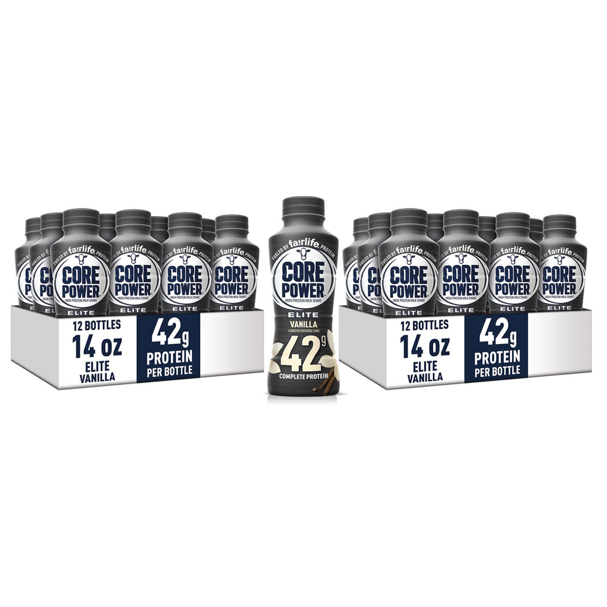 42g High Protein Milk Shake Vanilla 14 Fl Oz H13836