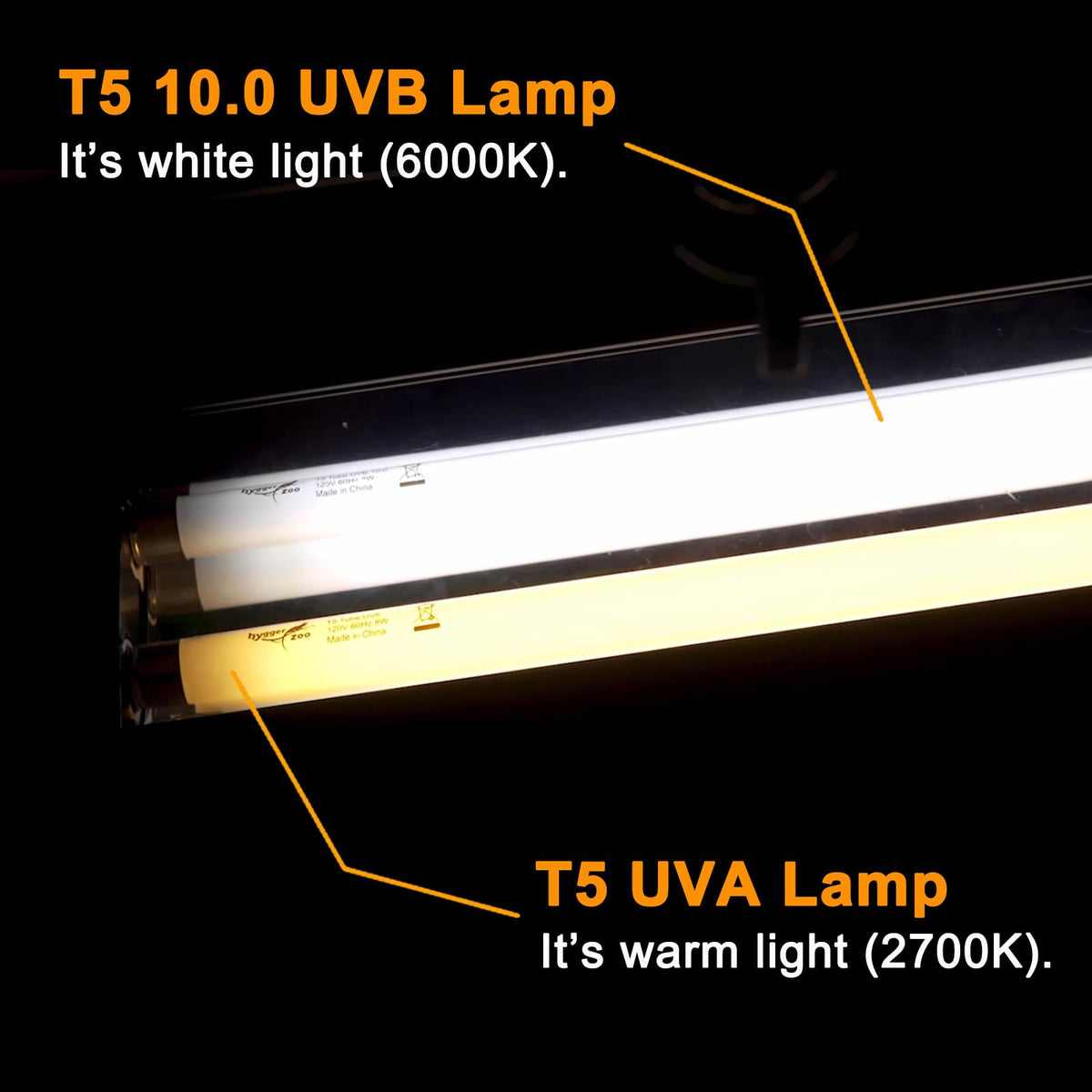 12 Inch UVB Reptile Light Fixture with Timer H74495