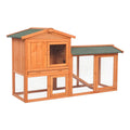 Wooden Chicken Coop with Waterproof Roof and Nesting Box S73087