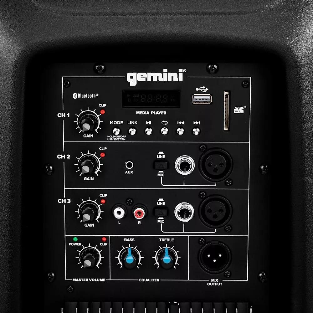 Powered PA Speakers System with Bluetooth K70716