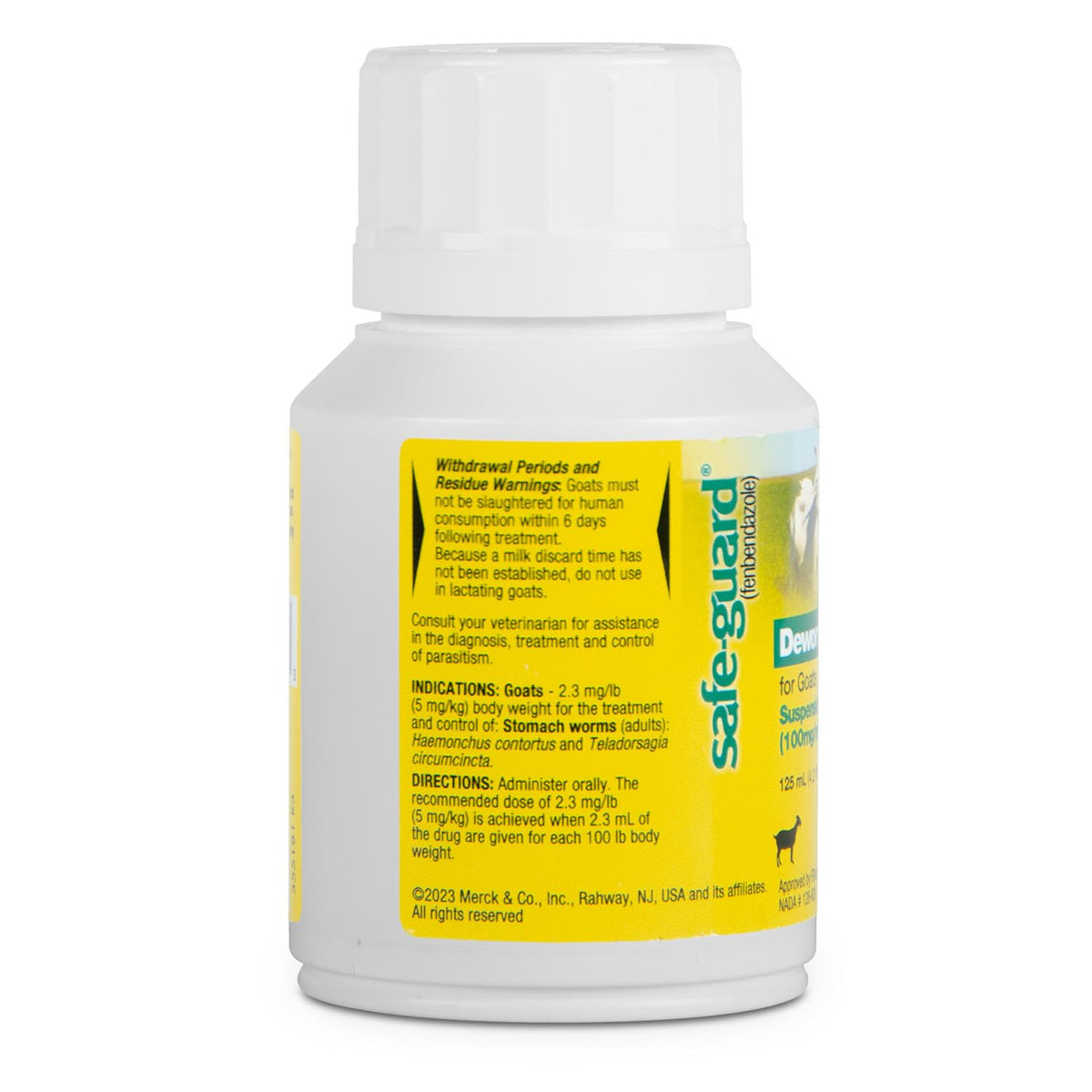Fenbendazole Dewormer Liquid 125ml S70869