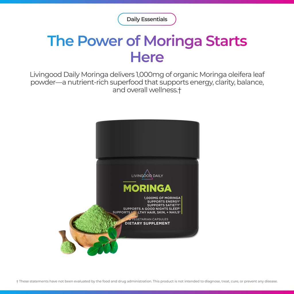 Moringa Capsules 1000mg 60 Capsules G571260