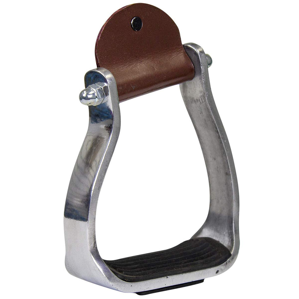Angled Engraved Western Show Stirrups C761