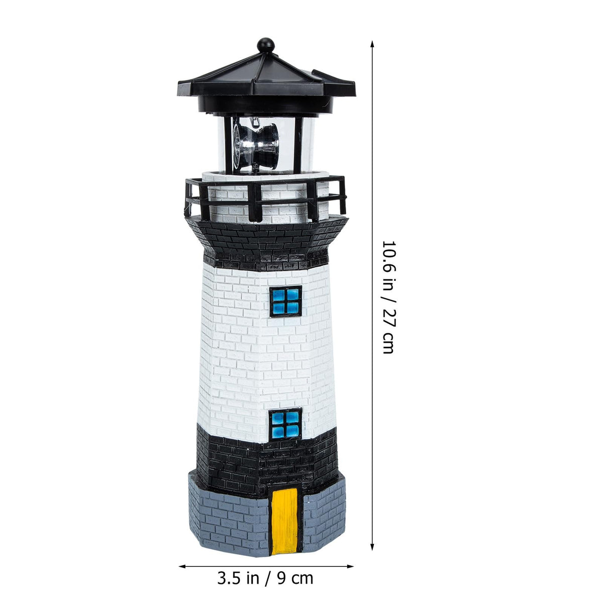 Solar Powered LED Lighthouse Garden Light A8225