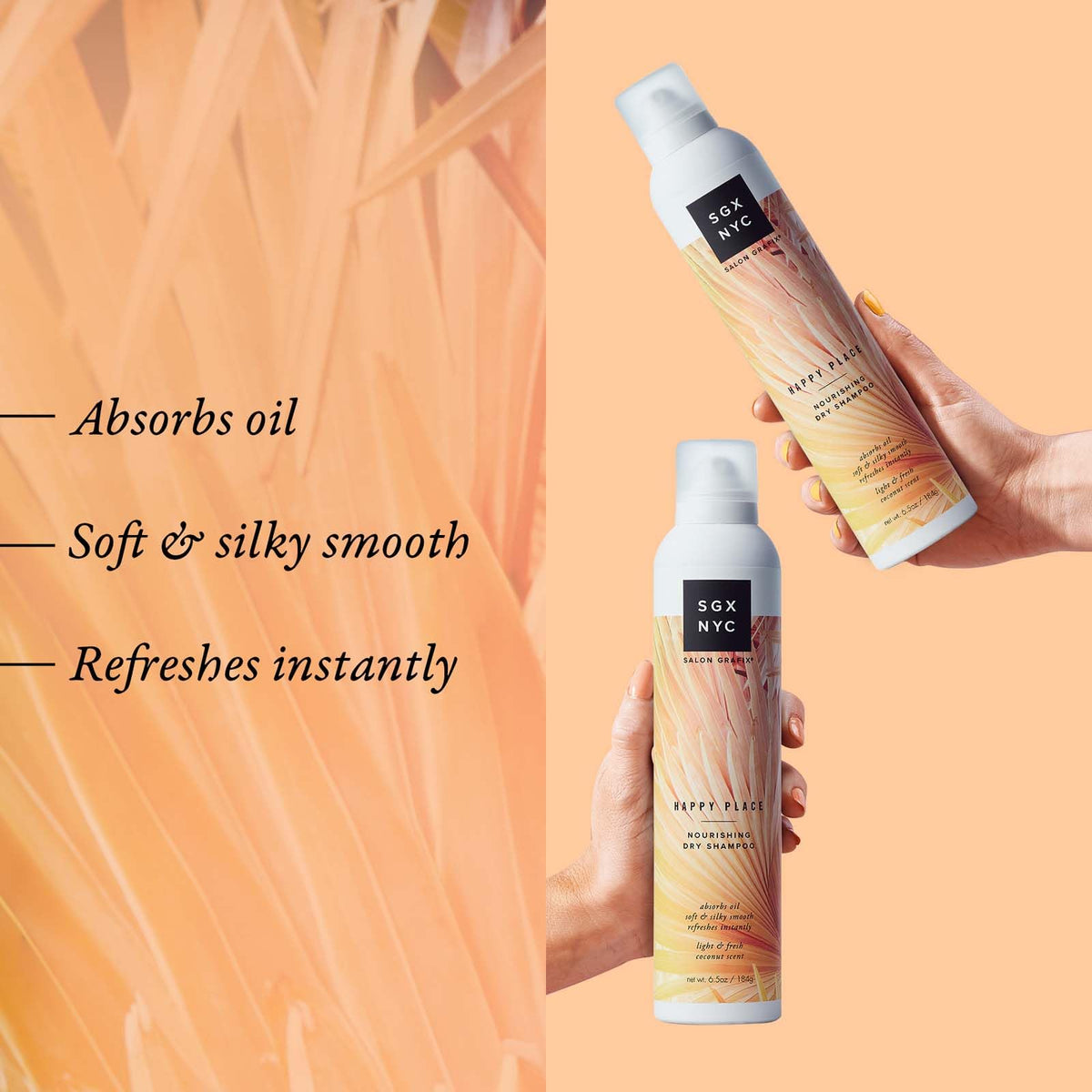 Nourishing Dry Shampoo with Pro-Vitamin B5 and Biotin 6.5 oz P4548