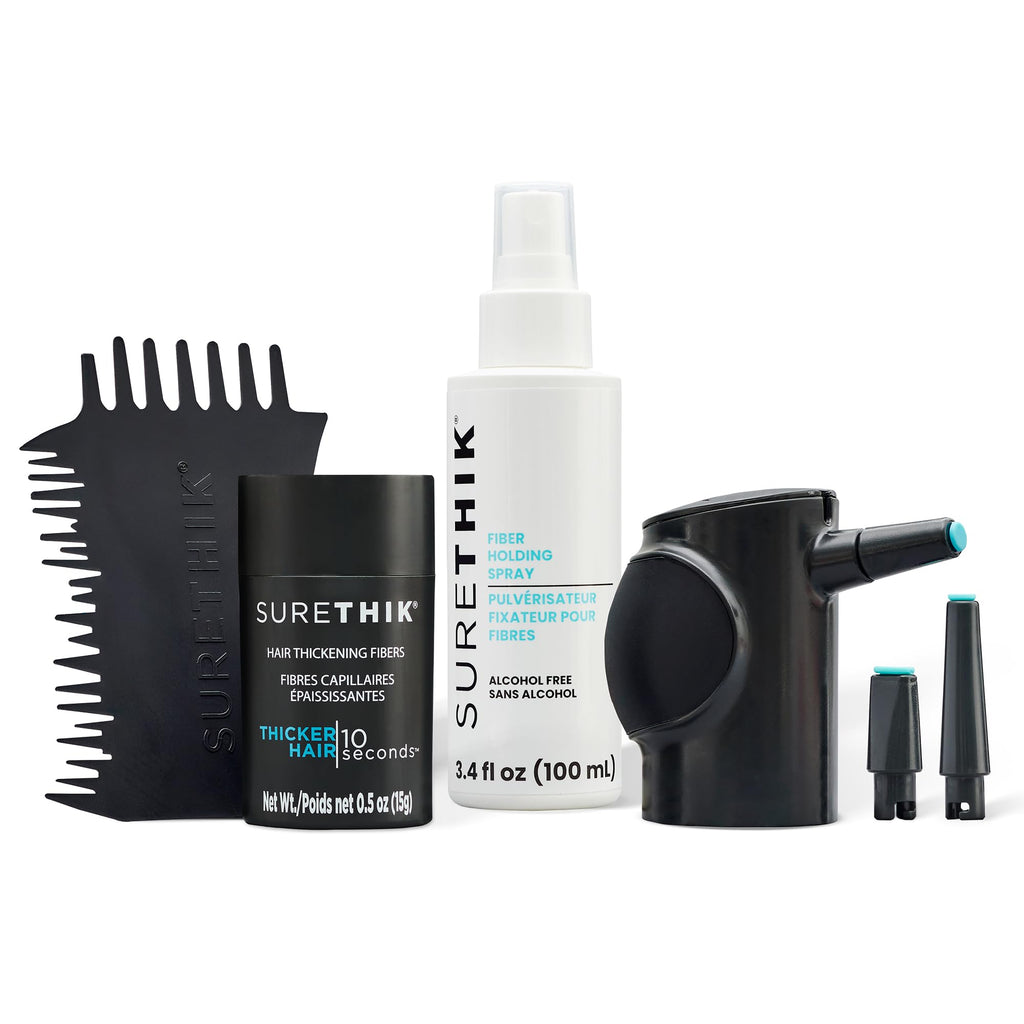 15g Hair Fiber 4 Piece Set with Application Tools N6423