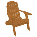 Cedar Poly Folding Adirondack Chair with Smart Phone Holder Z5916