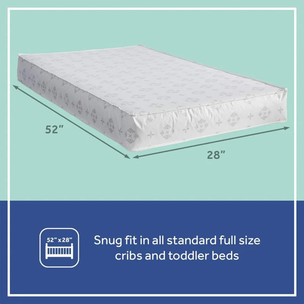 Infant & Toddler Crib Mattress, 2-Stage, Waterproof, Breathable L684
