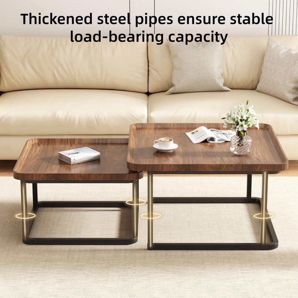 Square Nesting Side Table Set of 2 G997