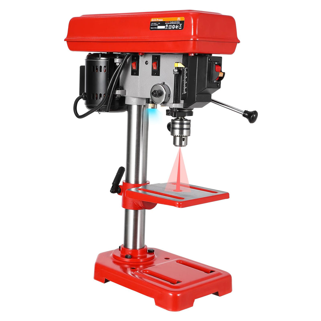 8" Benchtop Drill Press with 5 Adjustable Speeds W81969