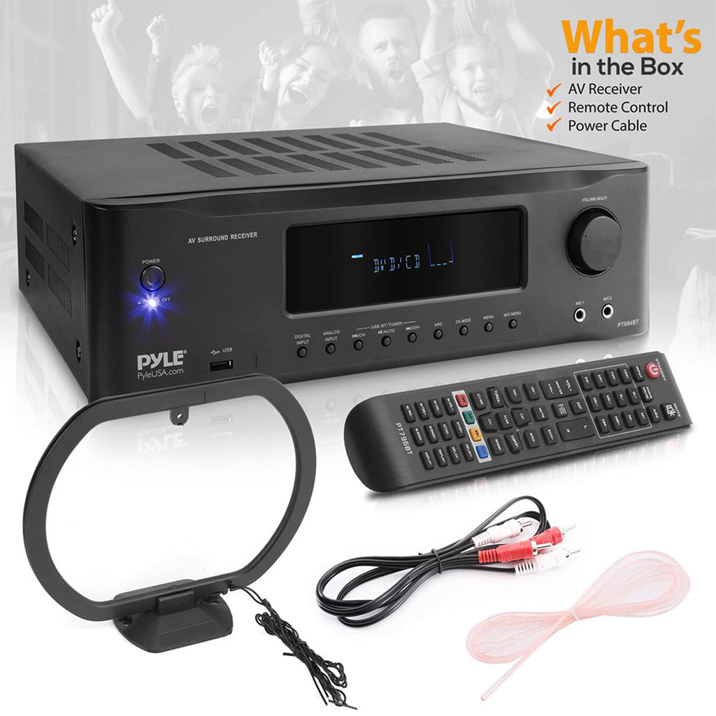 7.1-Channel Bluetooth Stereo Amplifier F7729