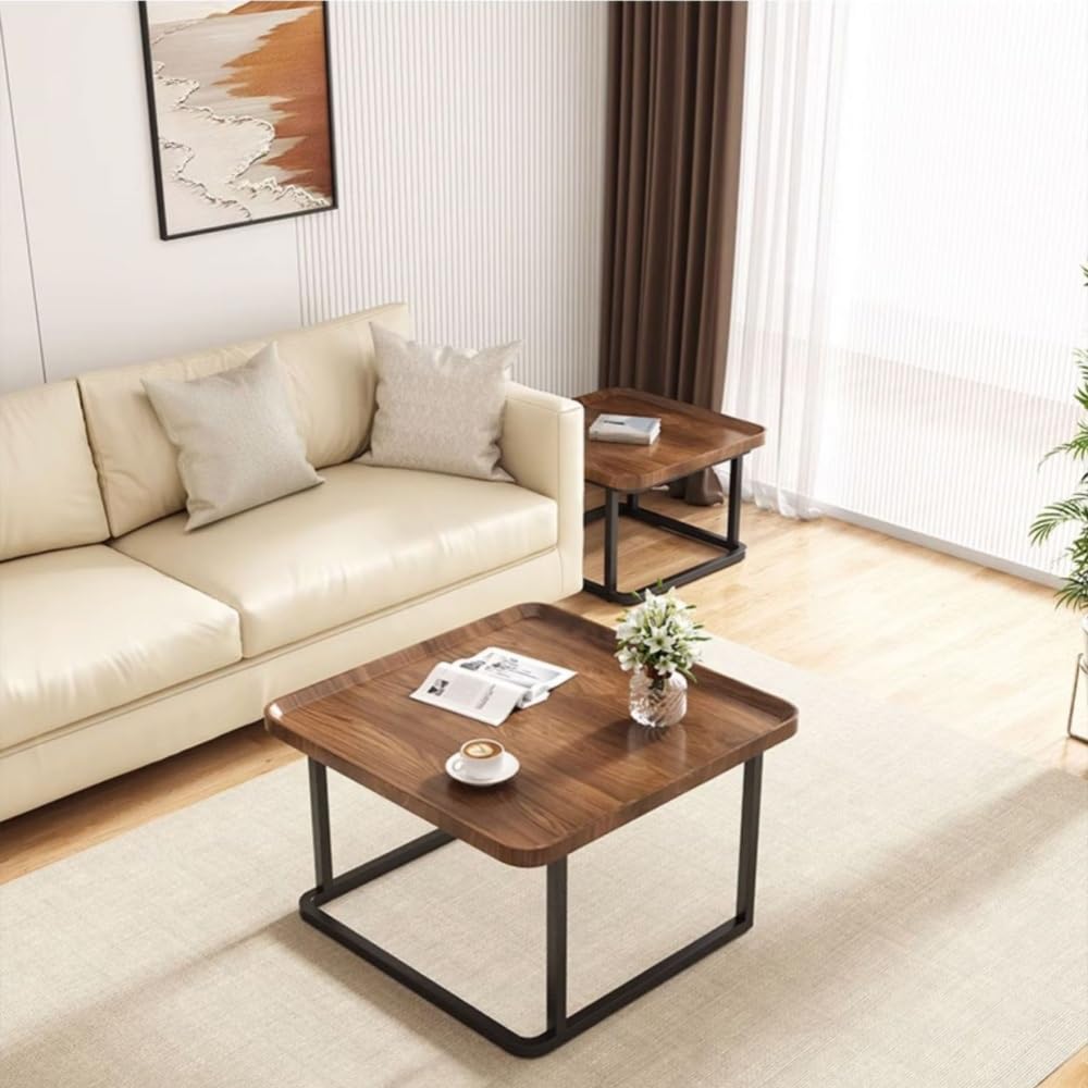 Square Nesting Side Table Set of 2 G997