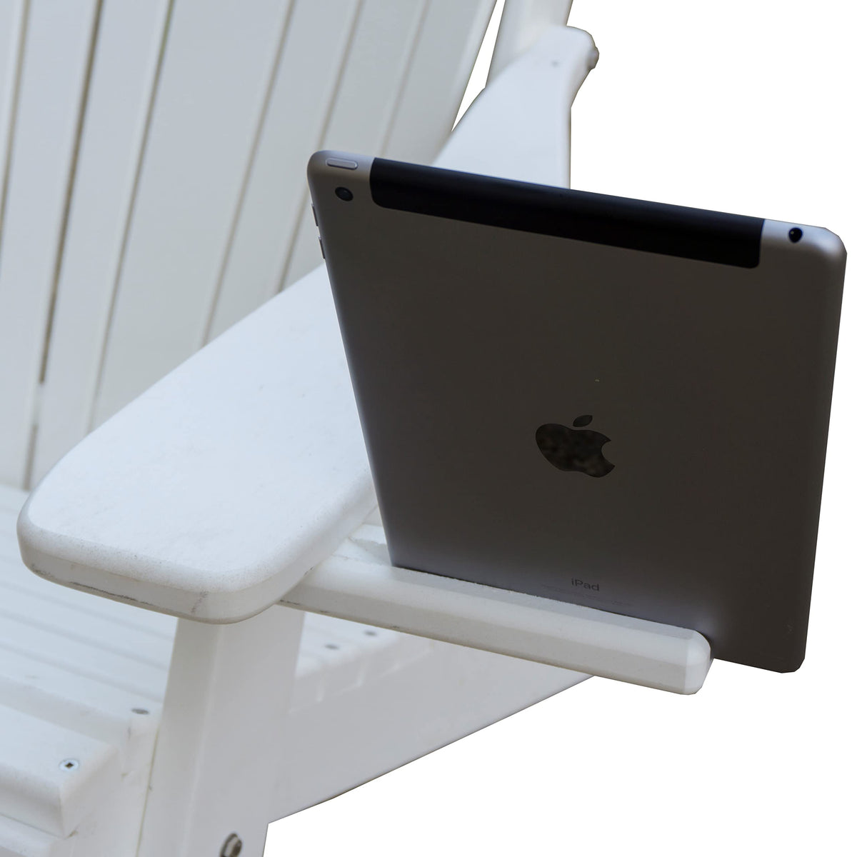 Cedar Poly Folding Adirondack Chair with Smart Phone Holder Z5916