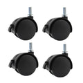 1.5 Inch Locking Swivel Caster Wheels 4 Pack N396354
