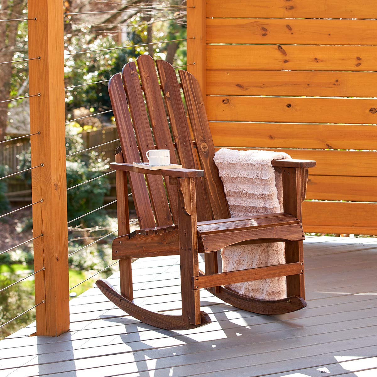 Oak Wood Rocking Chair B157257