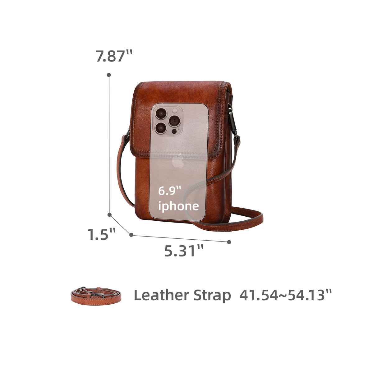 Rfid Blocking Small Crossbody Bag Z4224