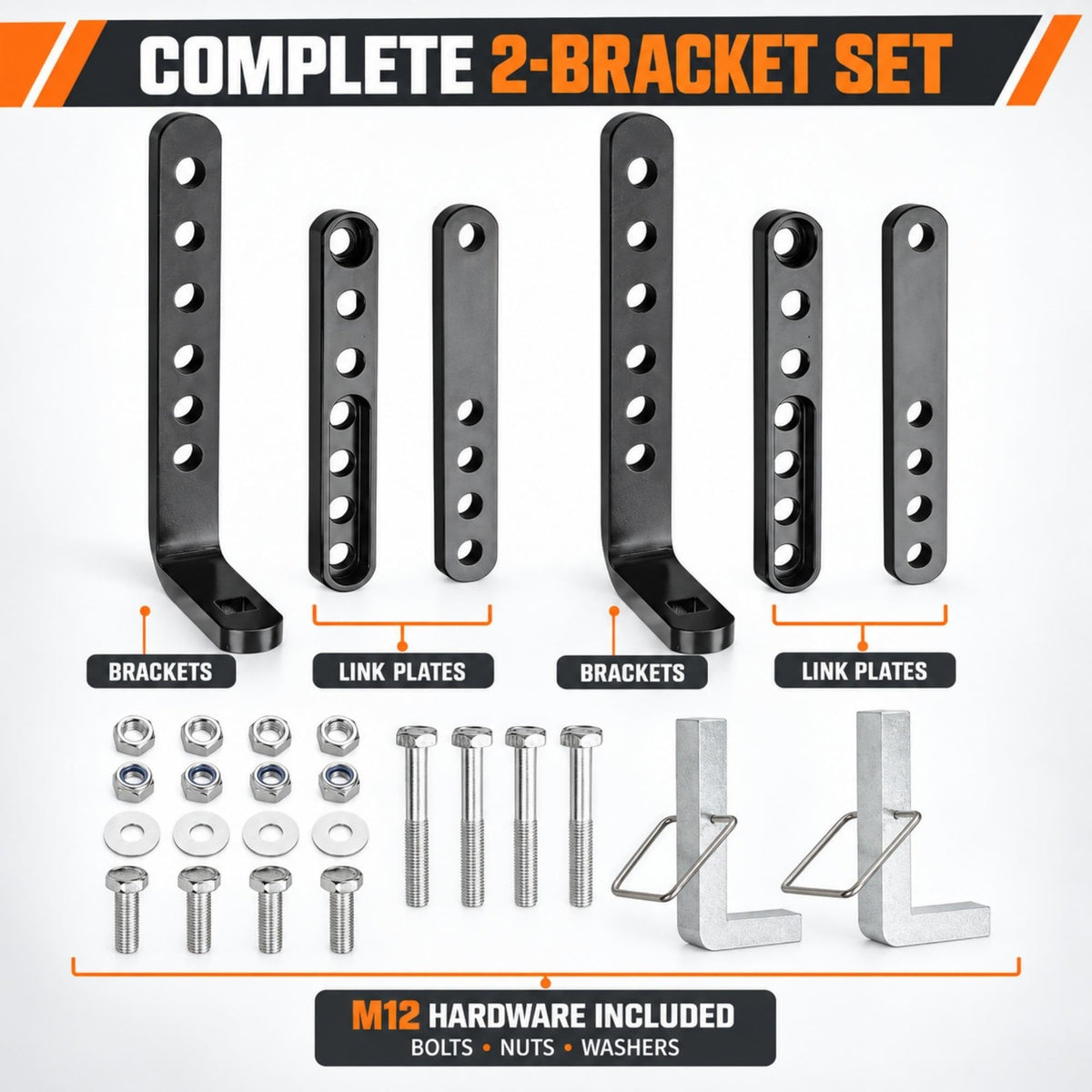 Trailer Sway Control Brackets, 2-Pack I417