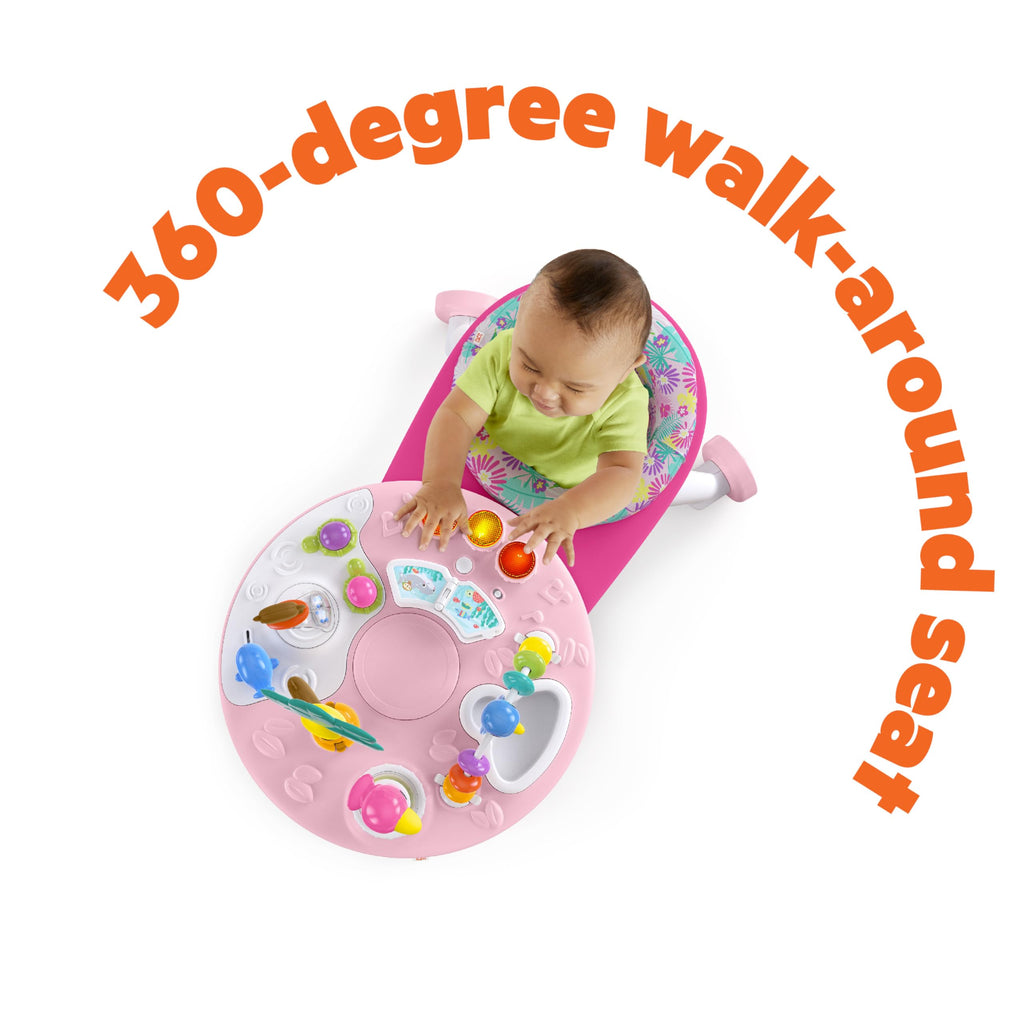 2-in-1 Baby Walker and Activity Center Table N30919