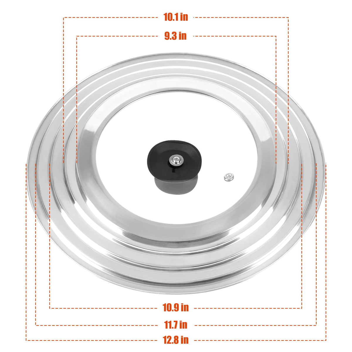 Tempered Glass Cookware Lids T844