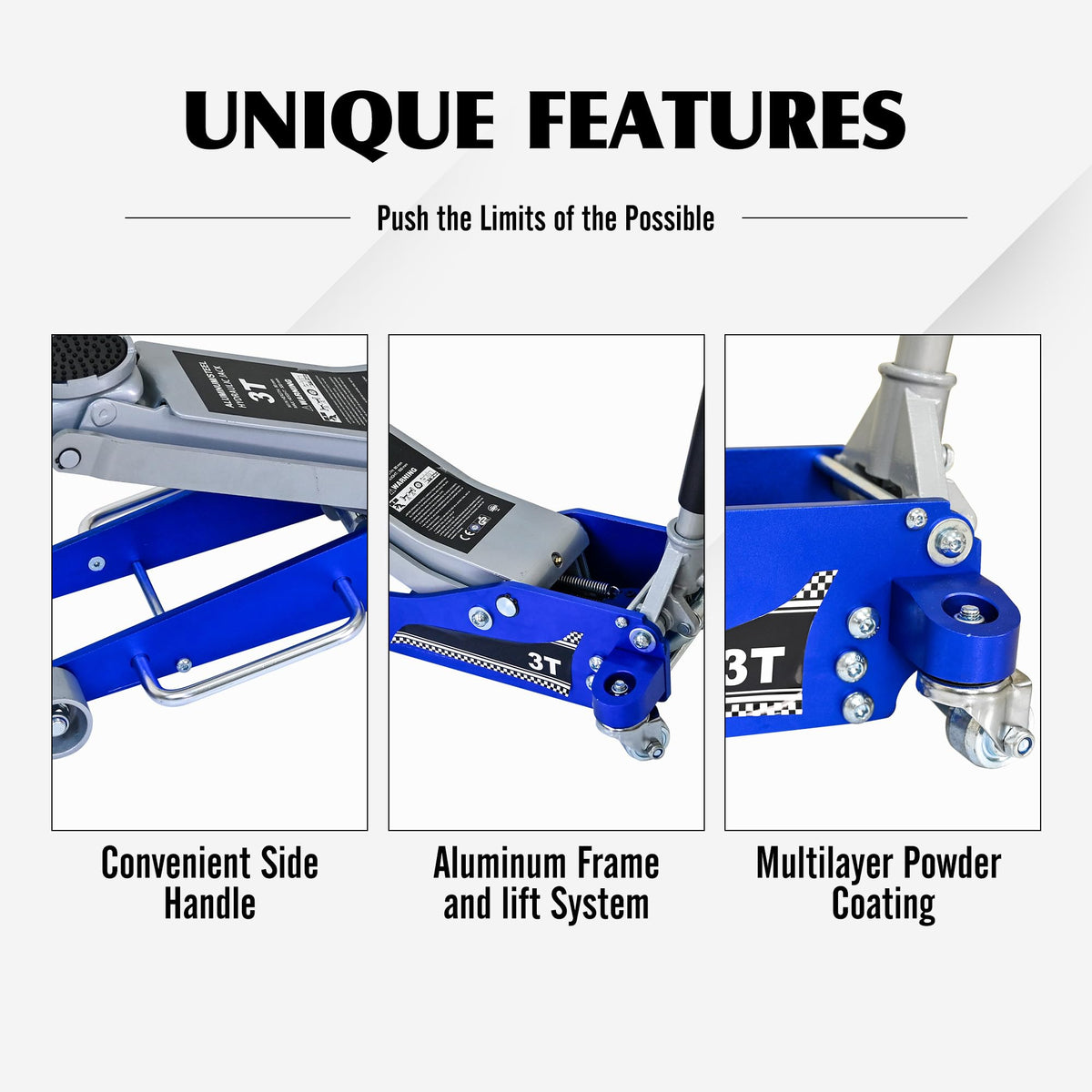 3 Ton Low Profile Hydraulic Floor Jack P8241
