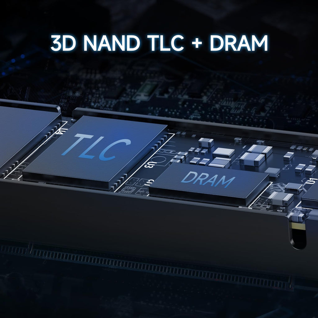 1TB NVMe M.2 SSD with Heatsink and DRAM J5161
