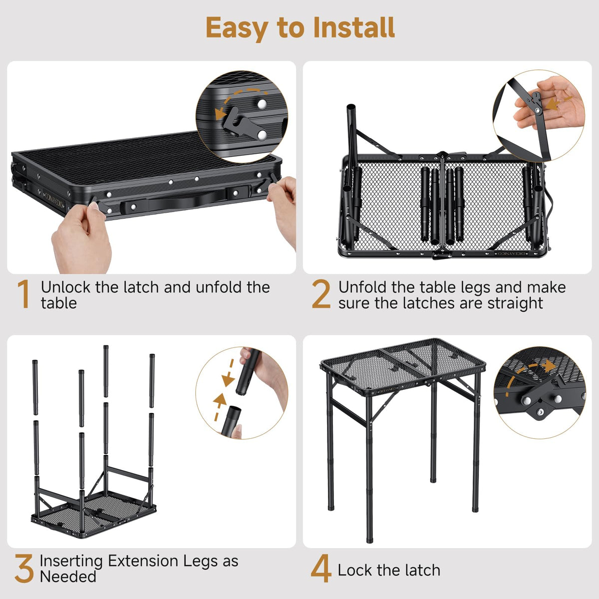 Folding Camping Table R632
