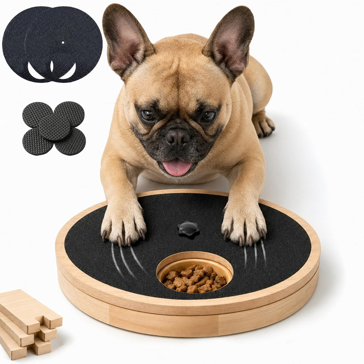 Dog Nail Scratch Board with Treat Box C820