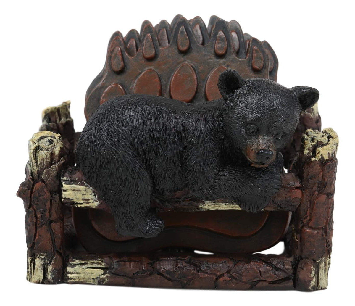 Coaster Set with 4 Bear Paw Tracks Coasters M9204