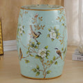 Ceramic Drum Garden Stool S58092
