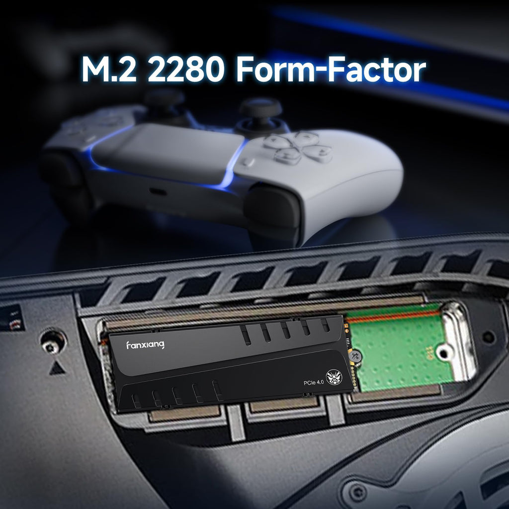 1TB NVMe M.2 SSD with Heatsink and DRAM J5161
