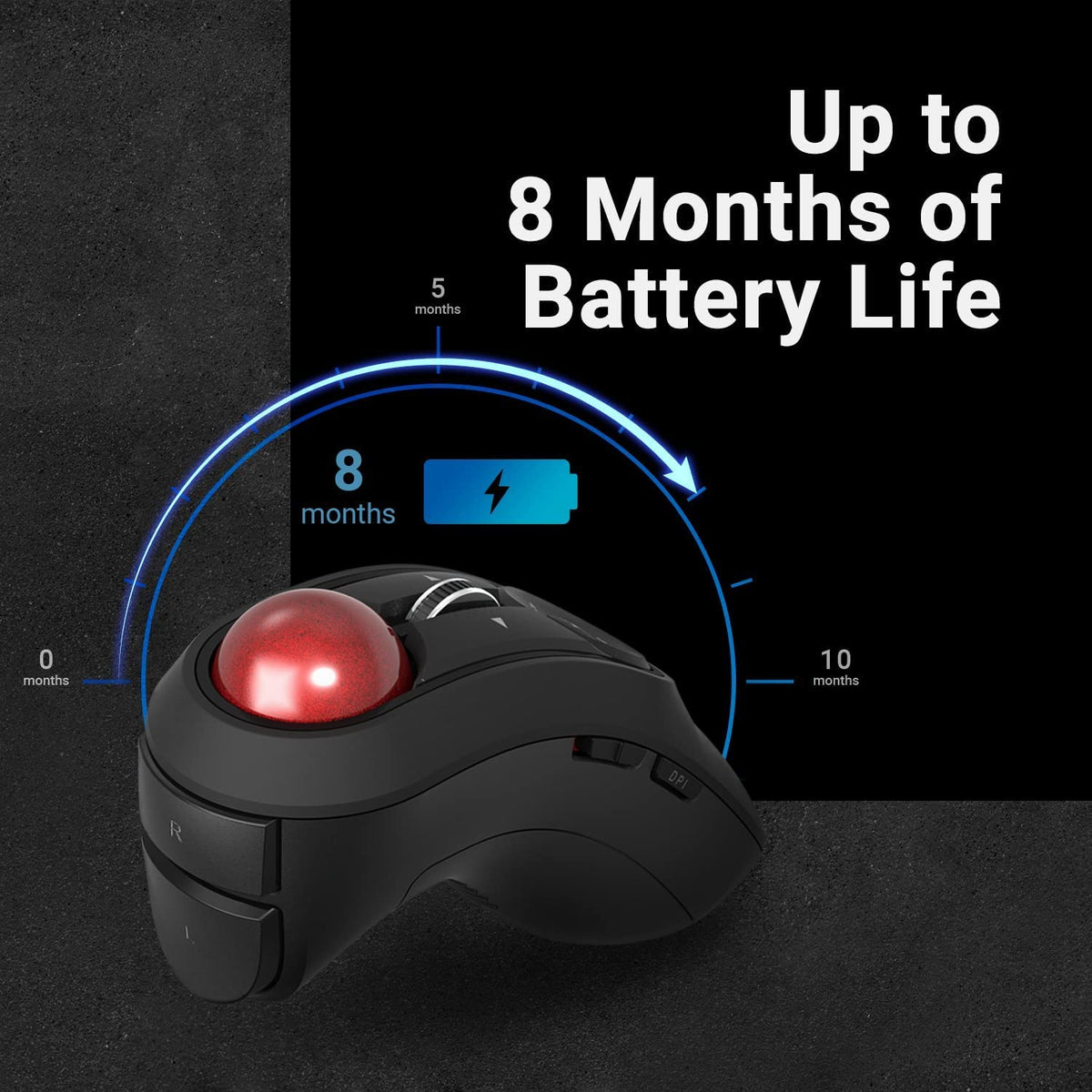 Wireless Handheld Trackball Mouse U638678