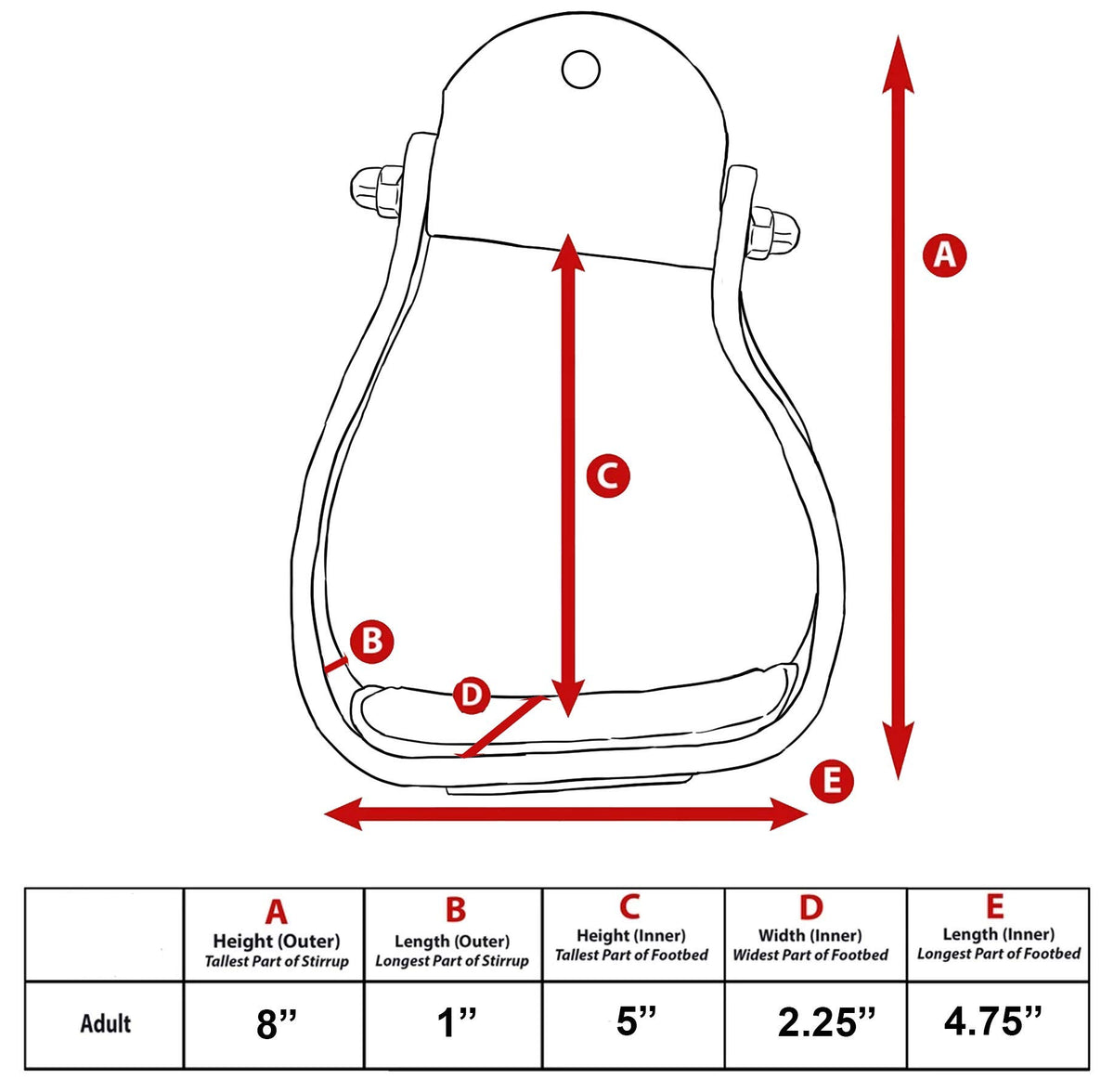Angled Engraved Western Show Stirrups C761