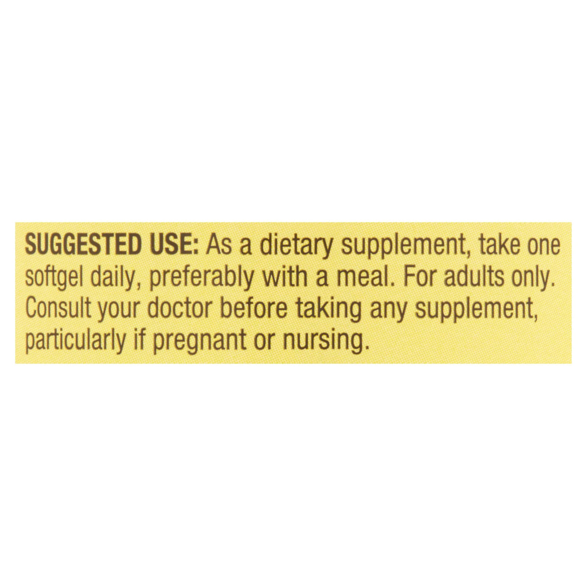 Omega-3 500 mg Fish Oil Dietary Supplements M256231
