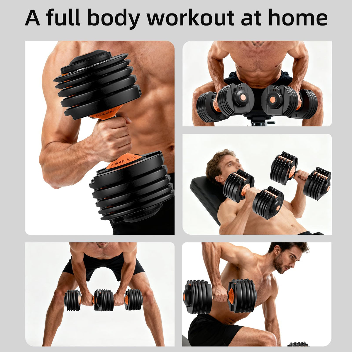 Adjustable Dumbbells Set of 2 N25885