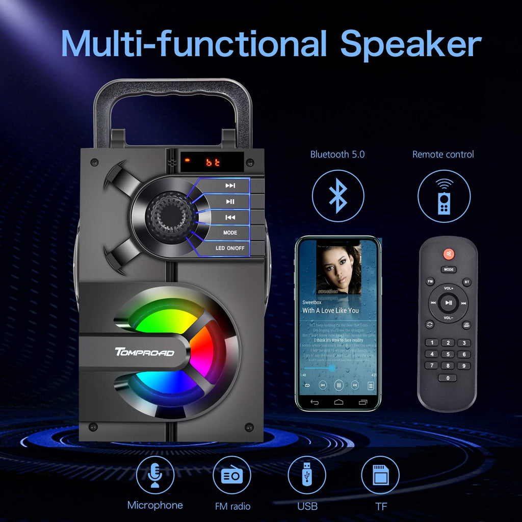 Portable Bluetooth Speaker with Subwoofer O1286
