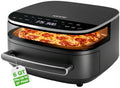 6 Quart Extra Large Air Fryer with 11-in-1 Cooking Presets Grey S16681