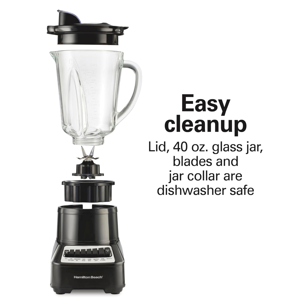 Blender with 40 Oz Glass Jar M68679