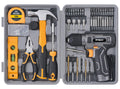 8V Cordless Drill Set & Household Tool Kit O89164